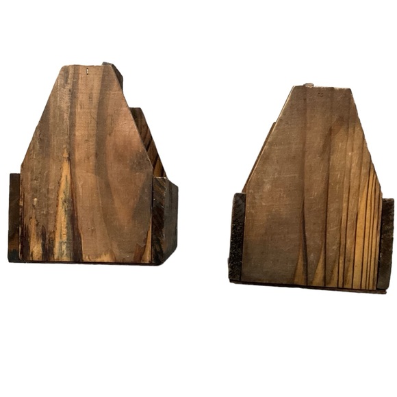 Vintage Rustic Small Wooden Crates With Handles Farmhouse Cottagecore Milk Eggs - Picture 8 of 9